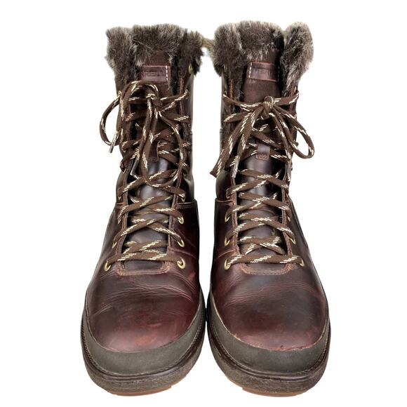 Merrell Men’s Tremblant Ezra Brown Waterproof Vibram Winter Boot Size US 10.5 - Picture 7 of 10